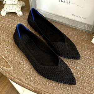 Rothy’s The Point in Honeycomb Black